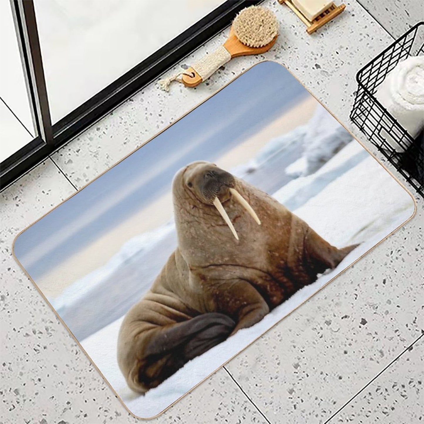 I Am The Walrus  Non-Slip Bath Mat