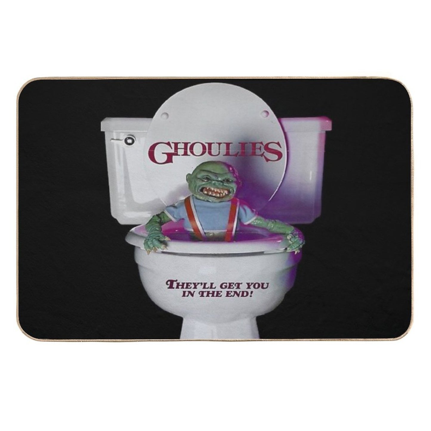 Ghoulies  Fade-Resistant Bath Mat