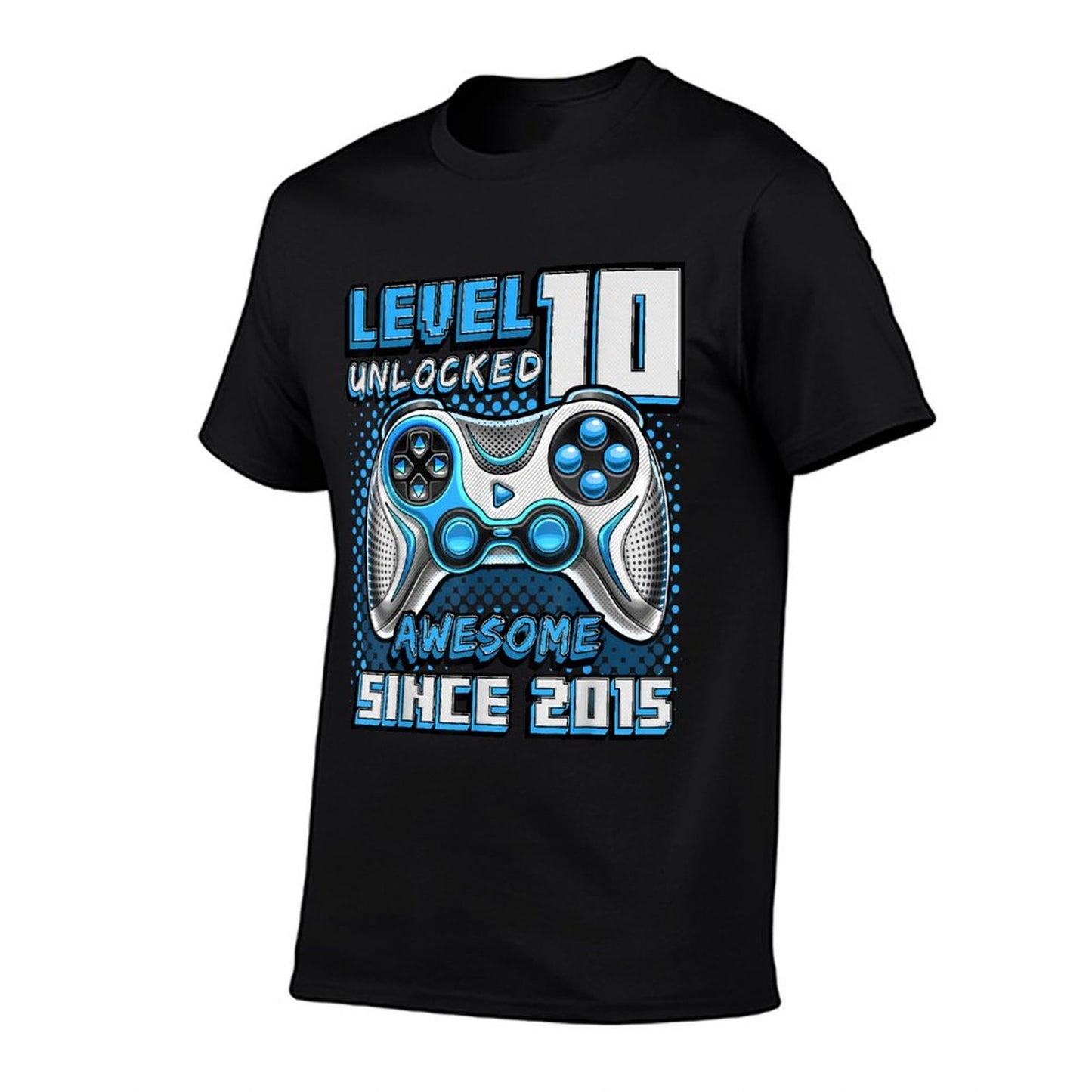 10th Birthday Boy Level 10 Gamer 10 Year Video Game Party  Durable T-Shirt