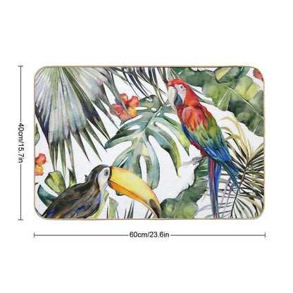 TROPICAL JUNGLE  Stain-Proof Bath Mat