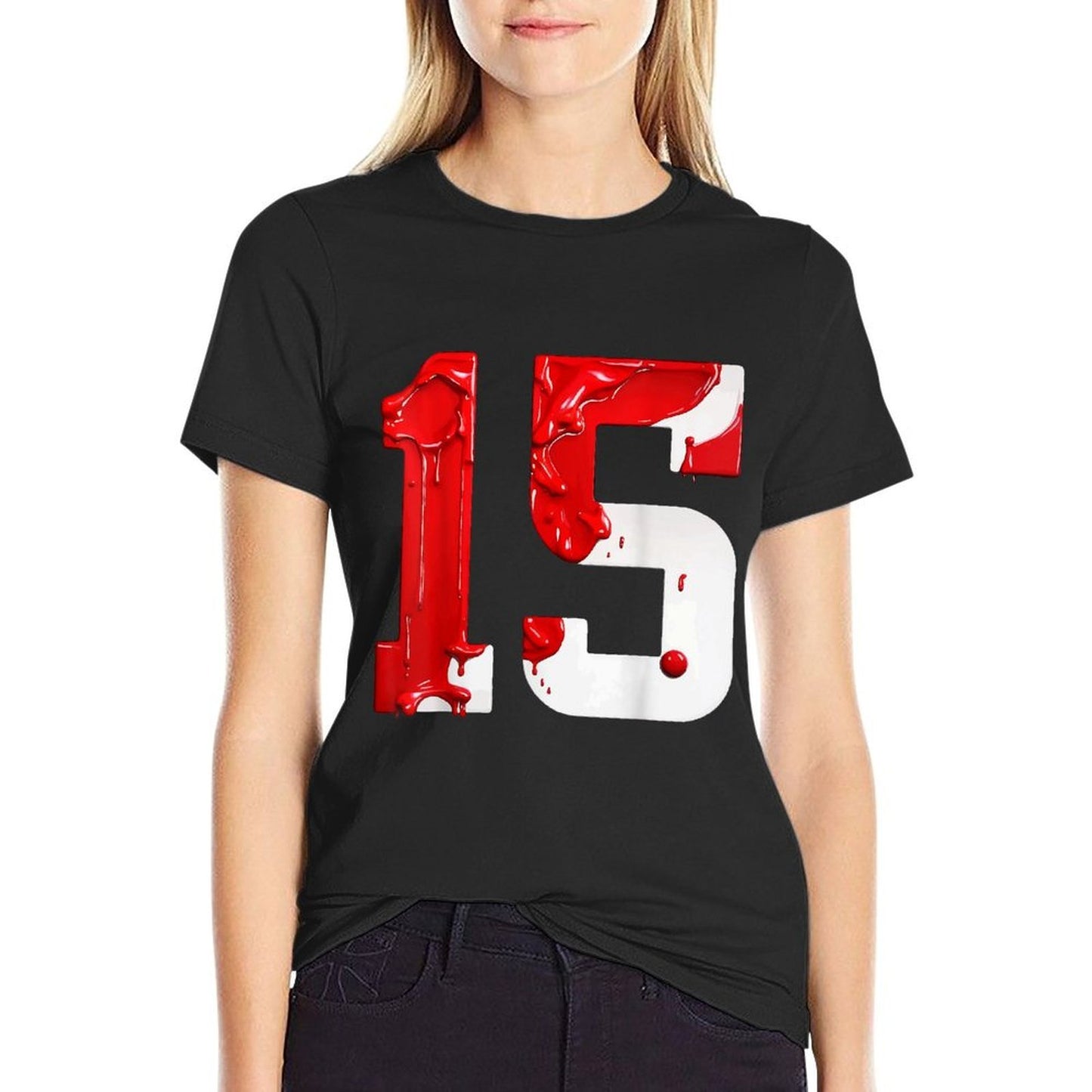 NUMBER 15 YEARS OLD 15TH BIRTHDAY  Versatile T-Shirt