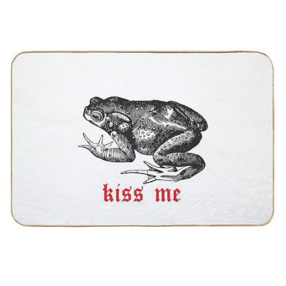 Kiss The Frog  Versatile Bath Mat