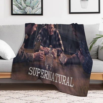 Supernatural Wrinkle-free Throw Blanket