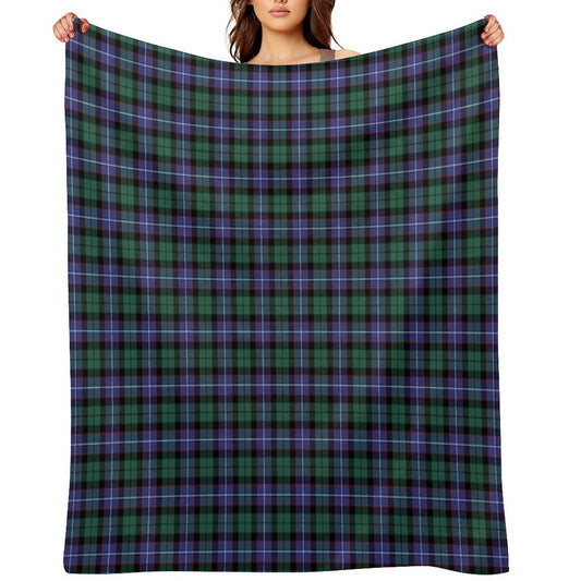 Clan Mitchell Tartan Multi-functional Throw Blanket