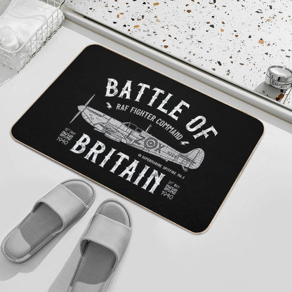 Battle of Britain - Spitfire  Pet-Safe Bath Mat