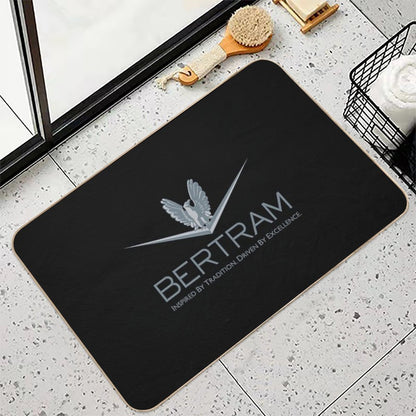 BERTRAM YACHTS LOGO  Versatile Bath Mat
