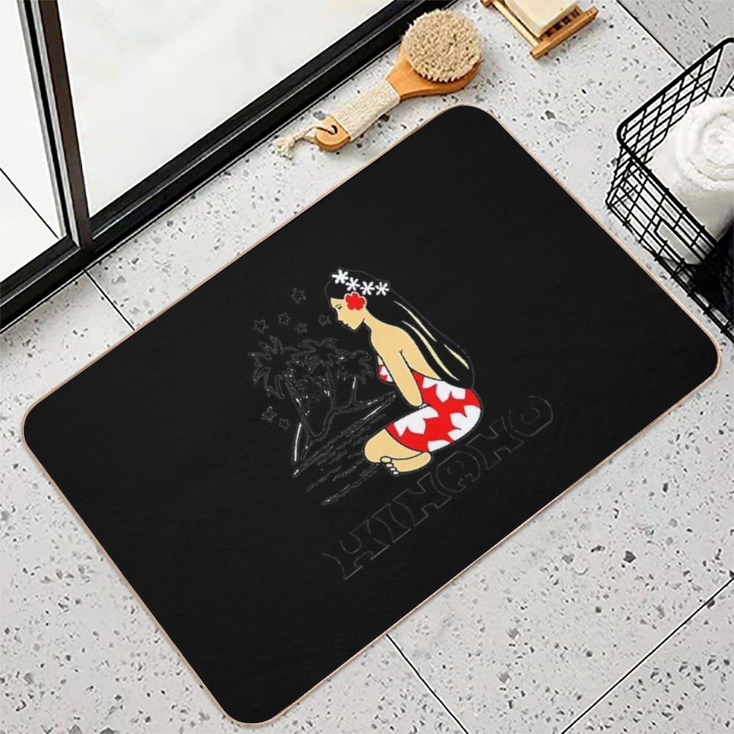 Drink Beer Tahiti  Versatile Bath Mat