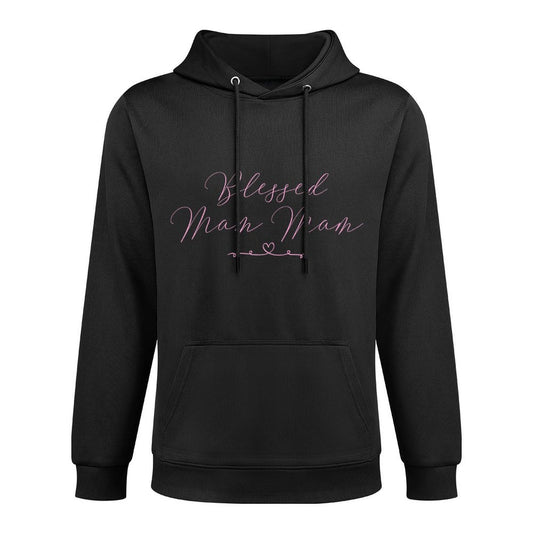 Blessed Mam Mam Cotton-Polyester Blend Hoodie