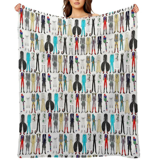 Star Costumes 1 Bowie Multi-functional Throw Blanket