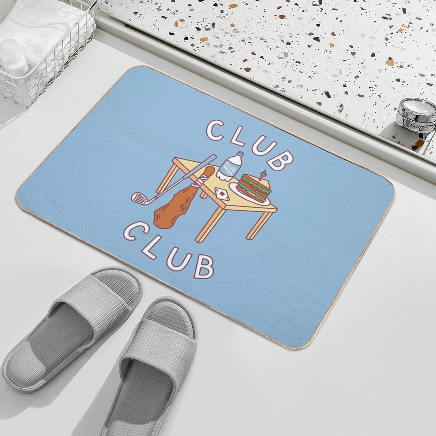 Club Club  Long-Lasting Bath Mat