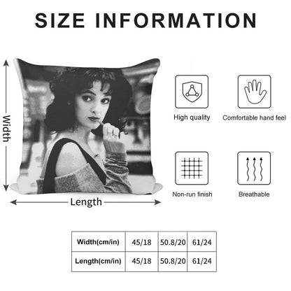 Heathers - Winona Ryder Soft Easy Maintenance Throw Pillow