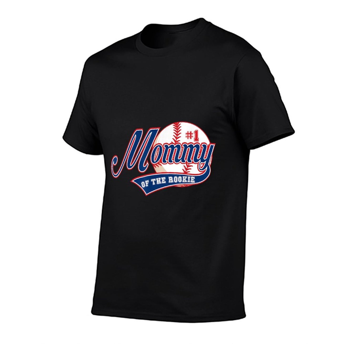 Mommy of Rookie 1st Birthday Baseball Theme Matching Party  Tagless Design T-Shirt