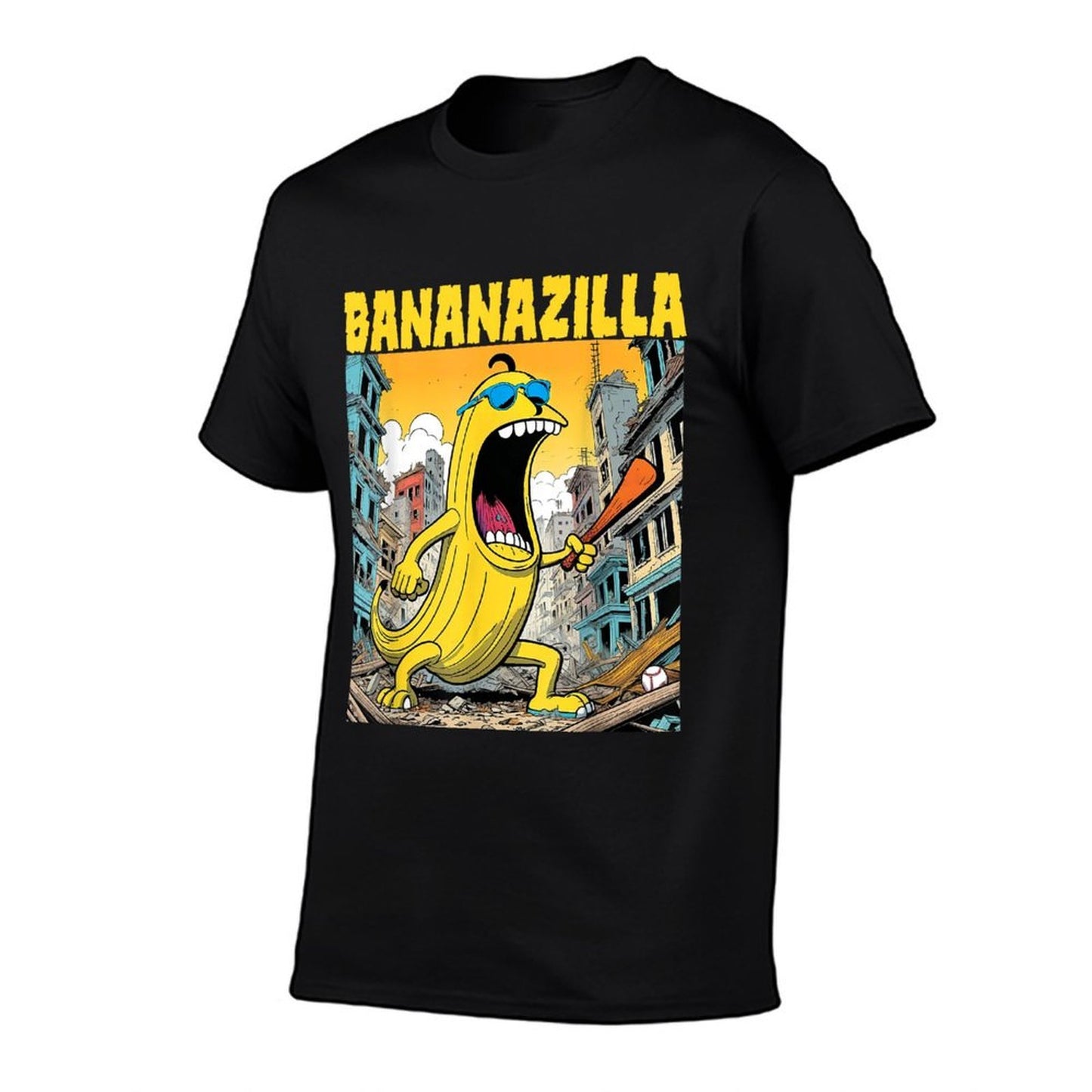 Bananazilla Banana Baseball Monster Bananas Kids Youth Boys  Versatile T-Shirt