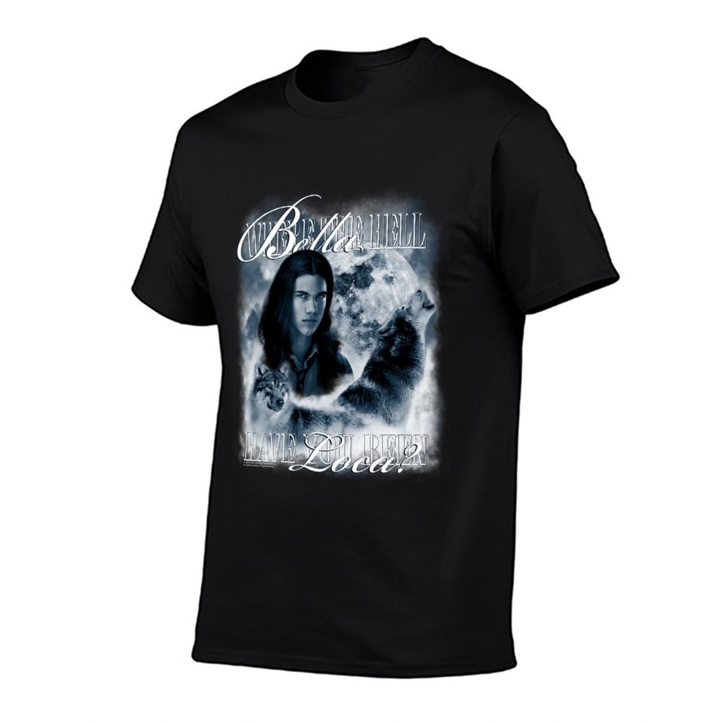 Twilight Saga Retro Jacob Wolf Moon Loca Movie  Odor-resistant T-Shirt