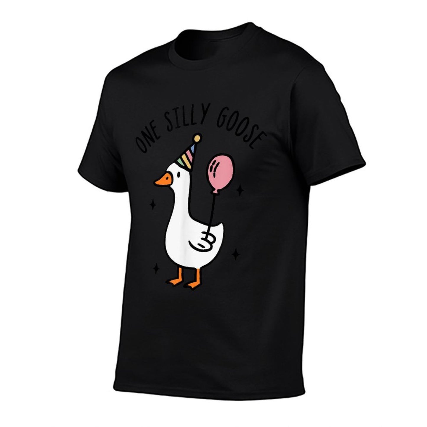 One Silly Goose Funny 1st First Birthday  Cotton T-Shirt