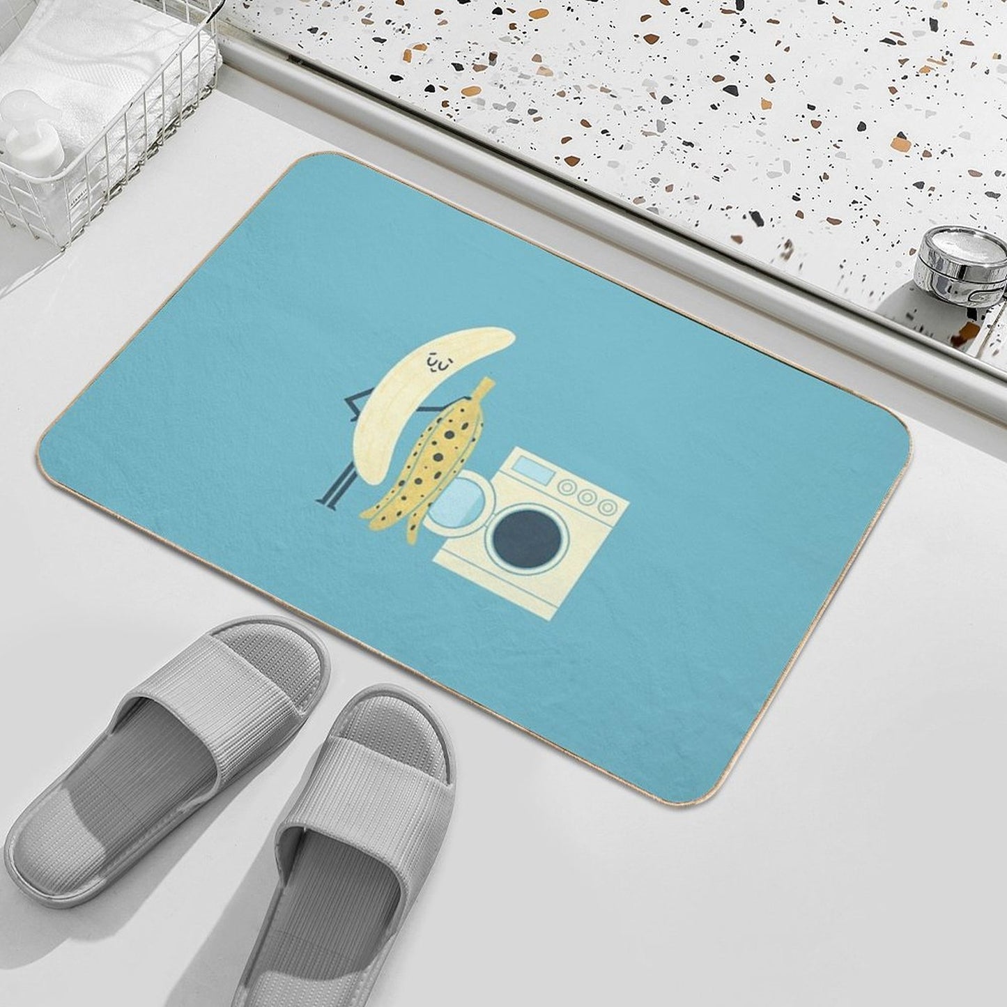 Banana Laundry  Non-Slip Bath Mat
