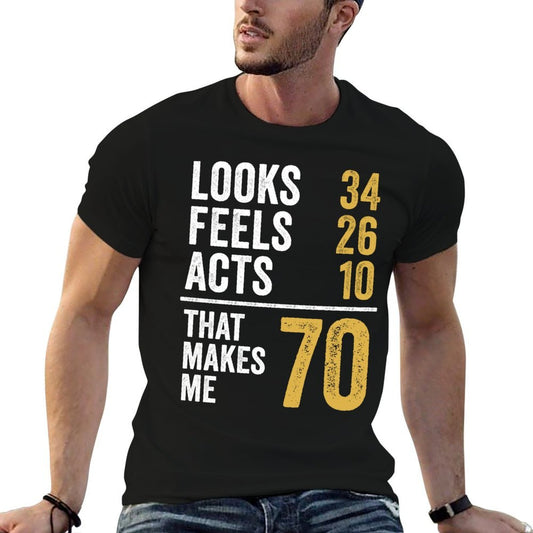 70 Year Old 70th Birthday  Lightweight T-Shirt