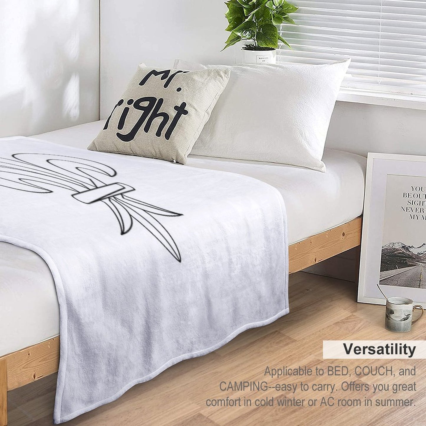 Fleur De Lys Shrink-resistant Throw Blanket