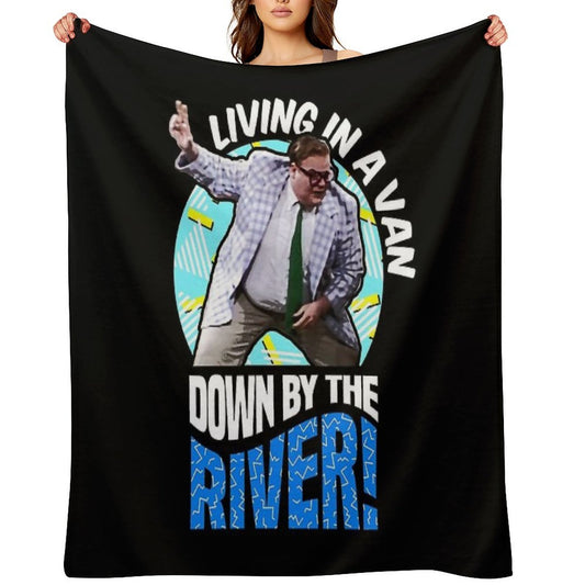 Chris Farley - Matt Foley Nostalgia Graphic Versatility Throw Blanket