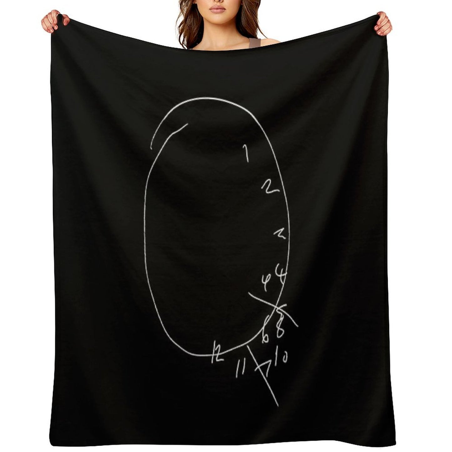 Will's Clock - Hannibal (Variant) Gift-ready Throw Blanket