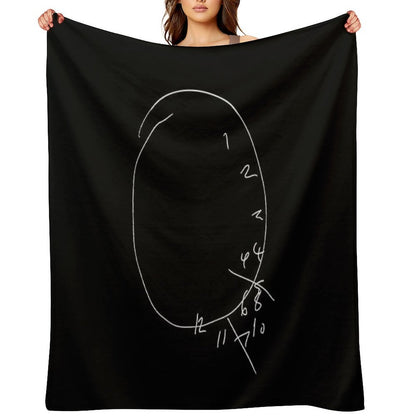 Will's Clock - Hannibal (Variant) Gift-ready Throw Blanket