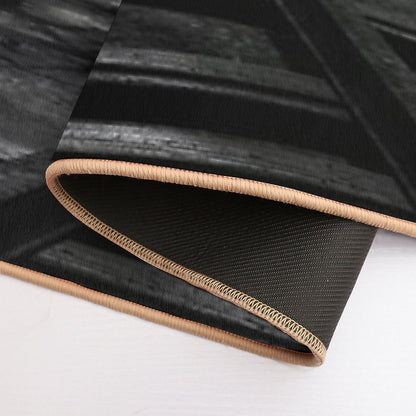 End of The Line  Fade-Resistant Bath Mat