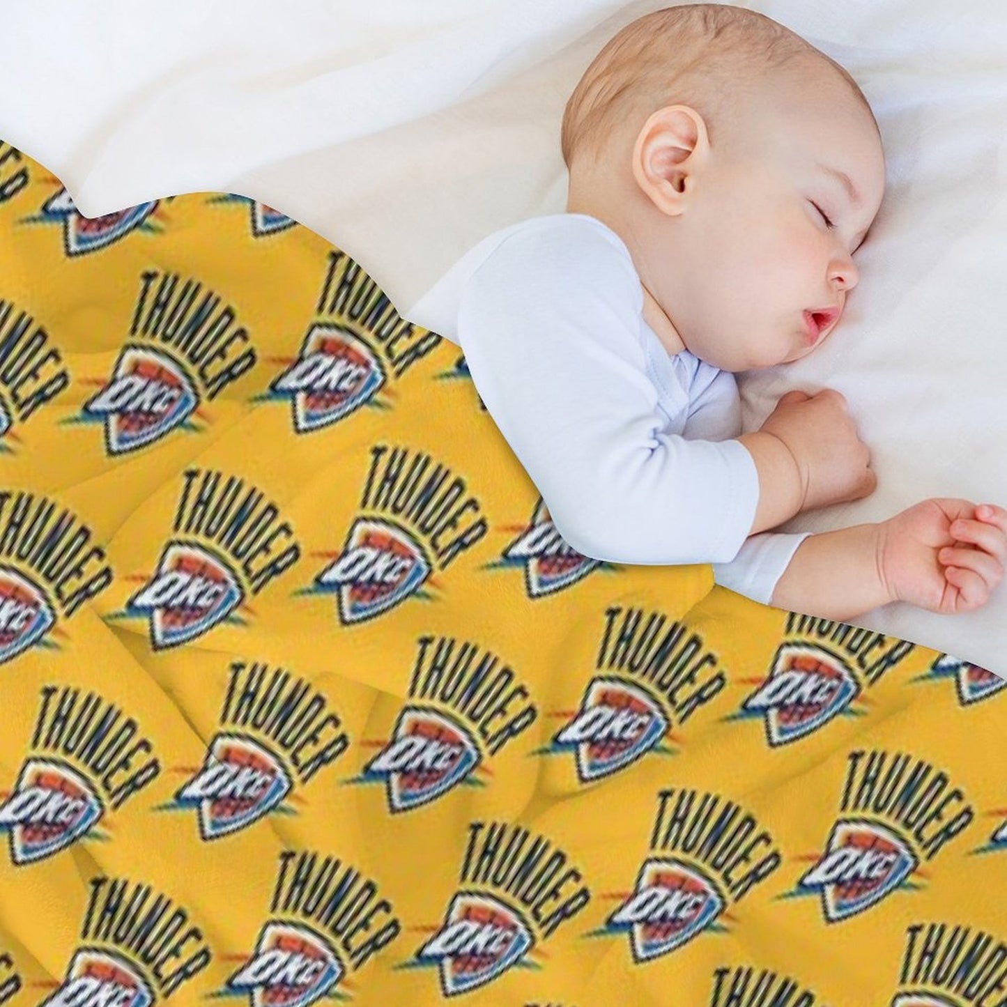 City-Thunder-icon Machine-washable Throw Blanket