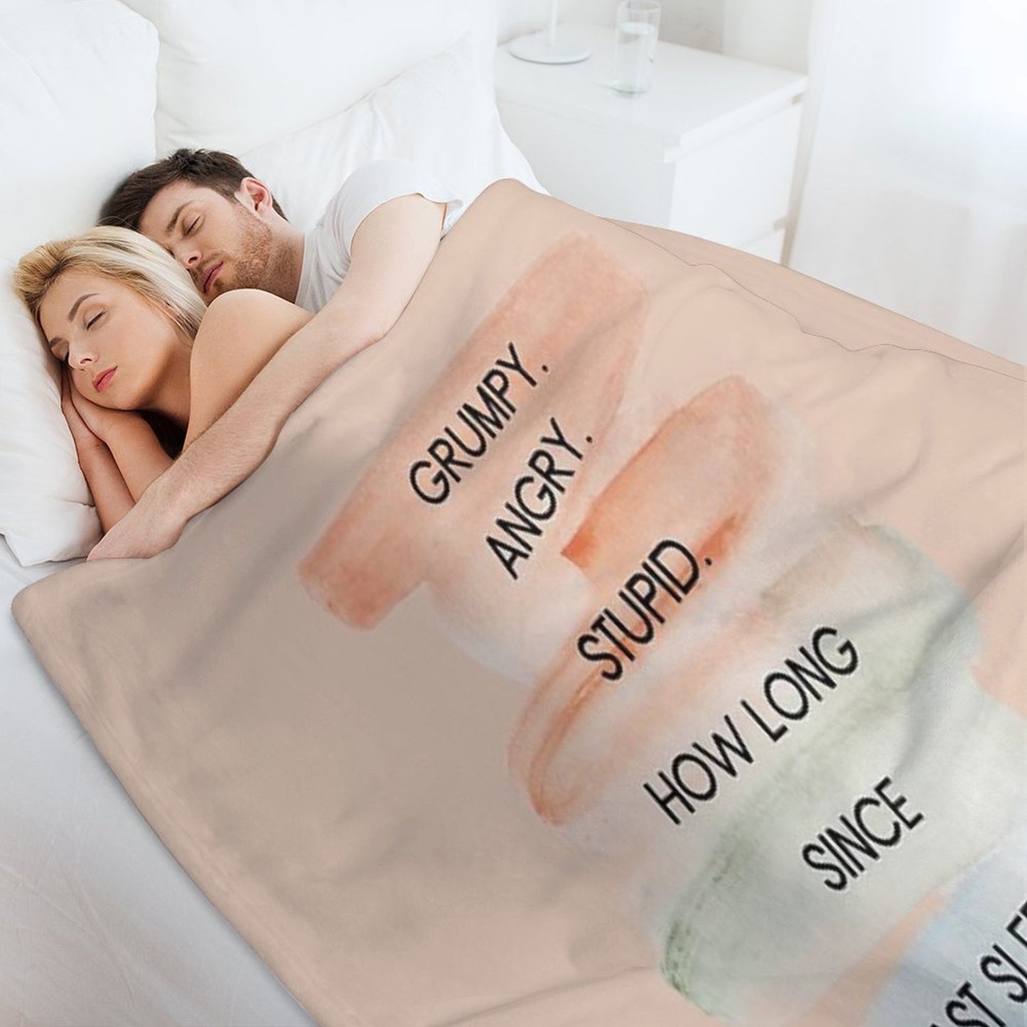 Project Hail Mary - Grumpy Angry Stupid Plush Throw Blanket