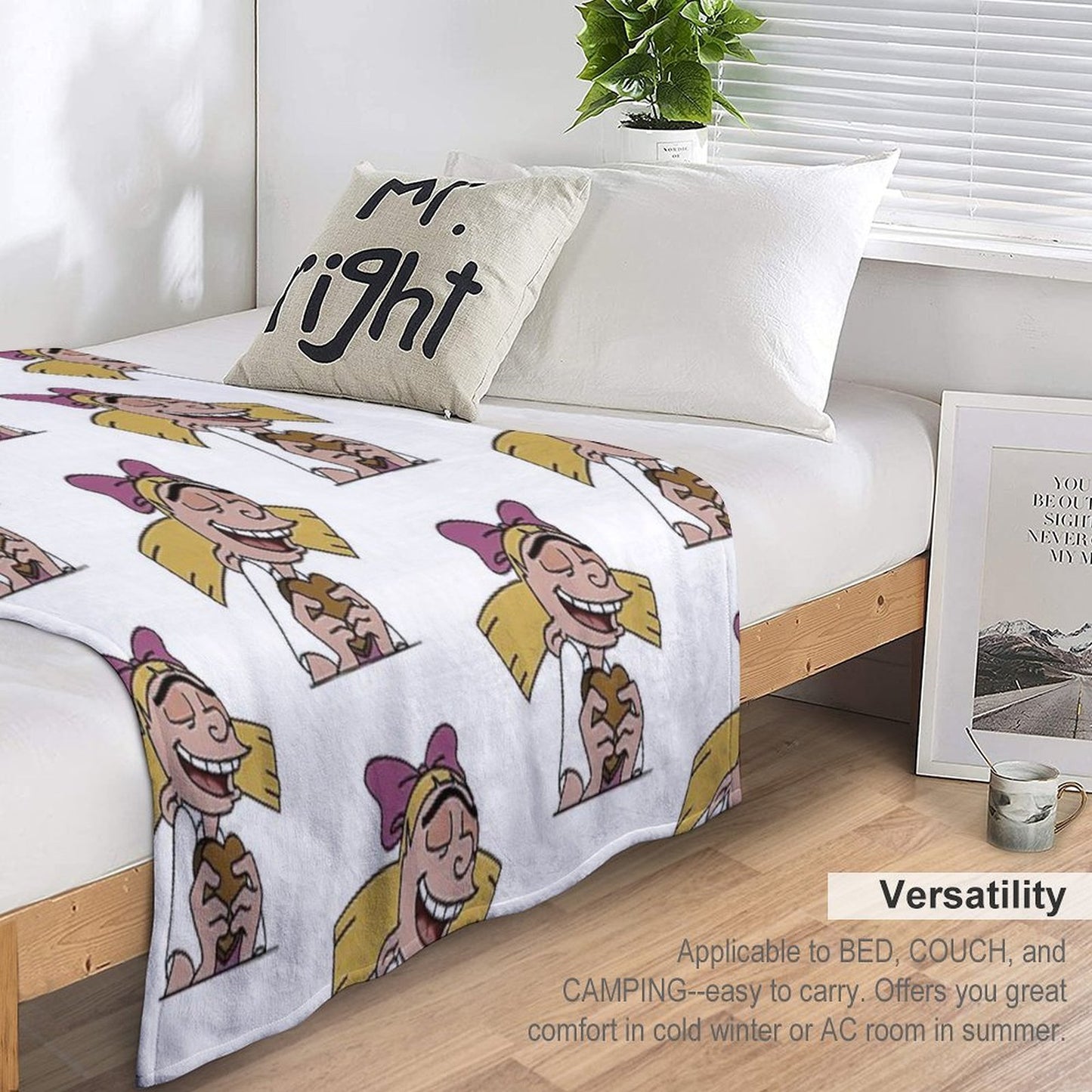 Lovergirl Helga Premium Throw Blanket