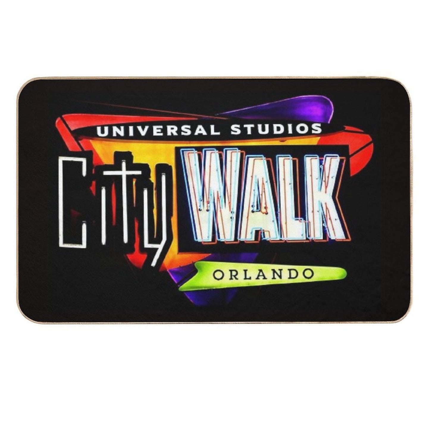 Universal CityWALK Orlando  Fade-Resistant Bath Mat