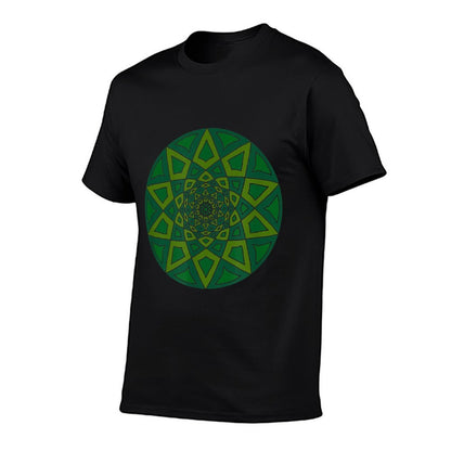 Awesome Abstract Design Trippy Psychedelic Geometric Hippie  Stretchy T-Shirt