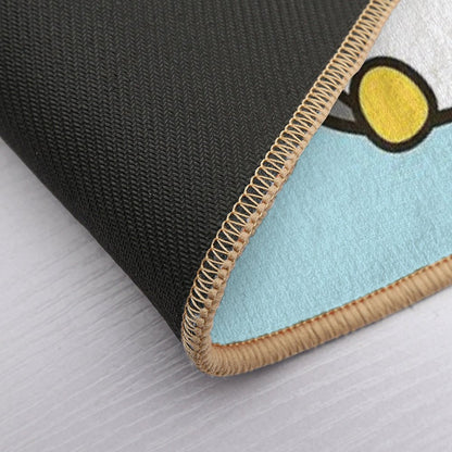 Shy Penguin  Dirt-Trapping Bath Mat