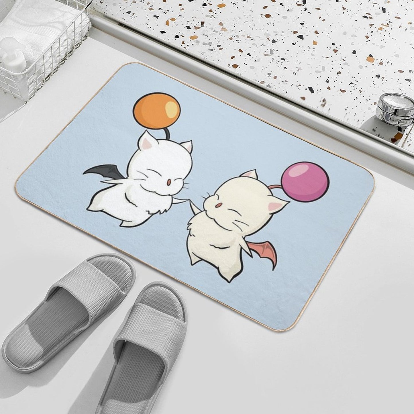 Moogles  High-Traffic Bath Mat