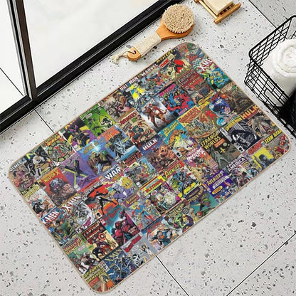 Comic Books  Dirt-Trapping Bath Mat
