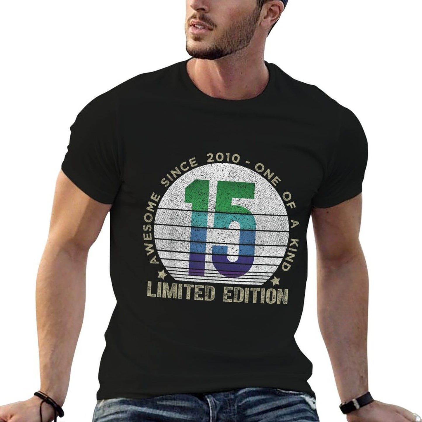 15 Year Old Gifts Vintage 2010 Limited Edition 15th Birthday Comfortable T-Shirt