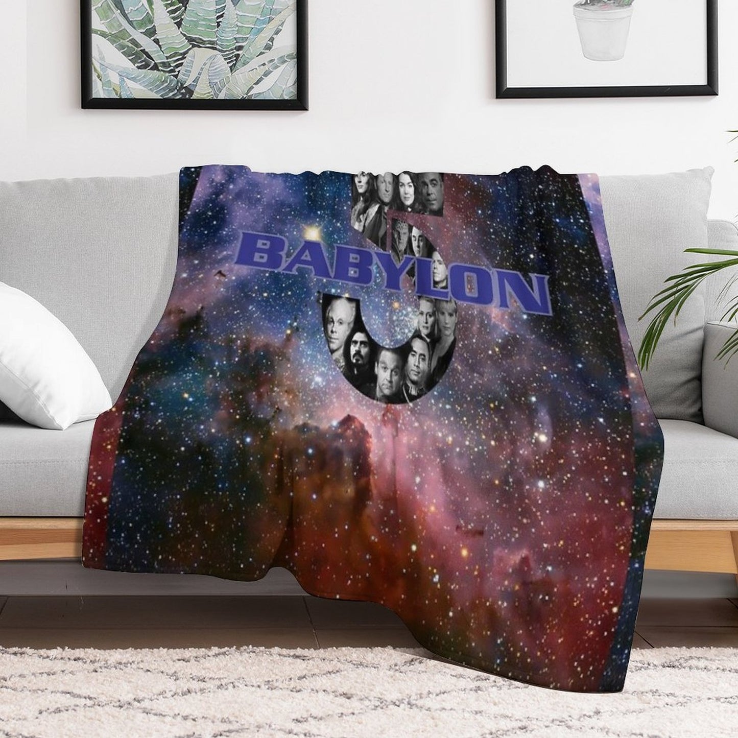 Babylon 5 Shrink-resistant Throw Blanket