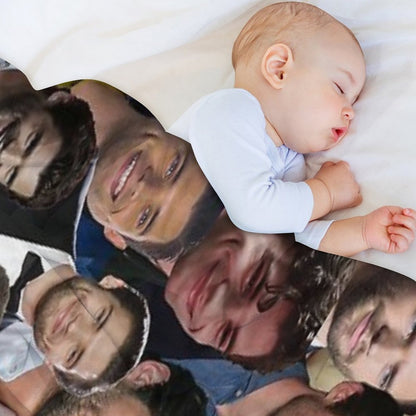 DavidCorenswet Photo Collage Sustainable Throw Blanket