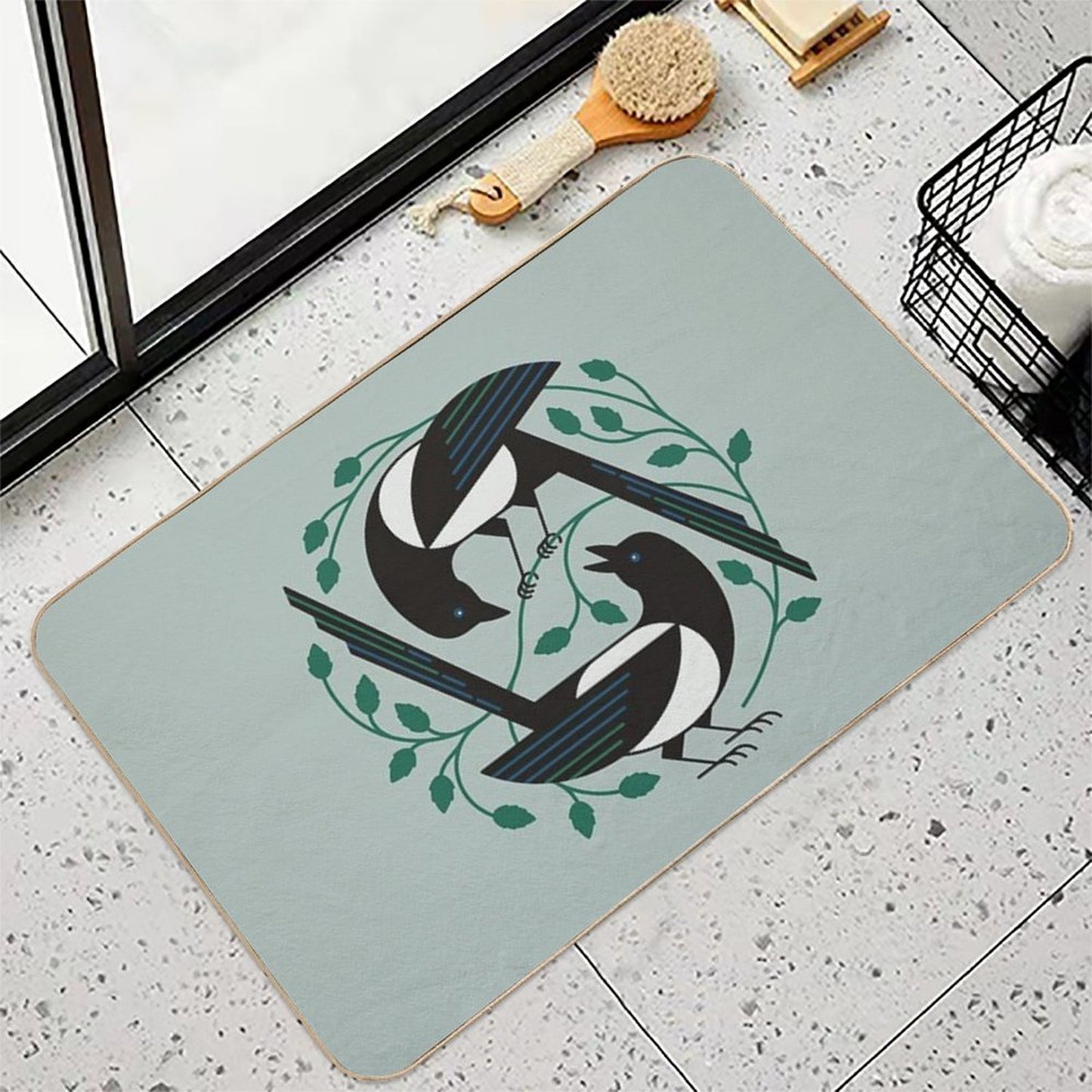 The Joy of Spring  Stain-Proof Bath Mat