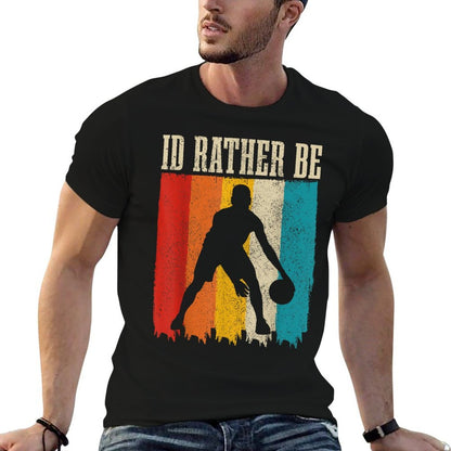 Basketball Player Vintage Retro Funny Bball Baller  Odor-resistant T-Shirt