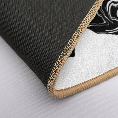 Abstraction Form - Breakdance  Easy To Clean Bath Mat