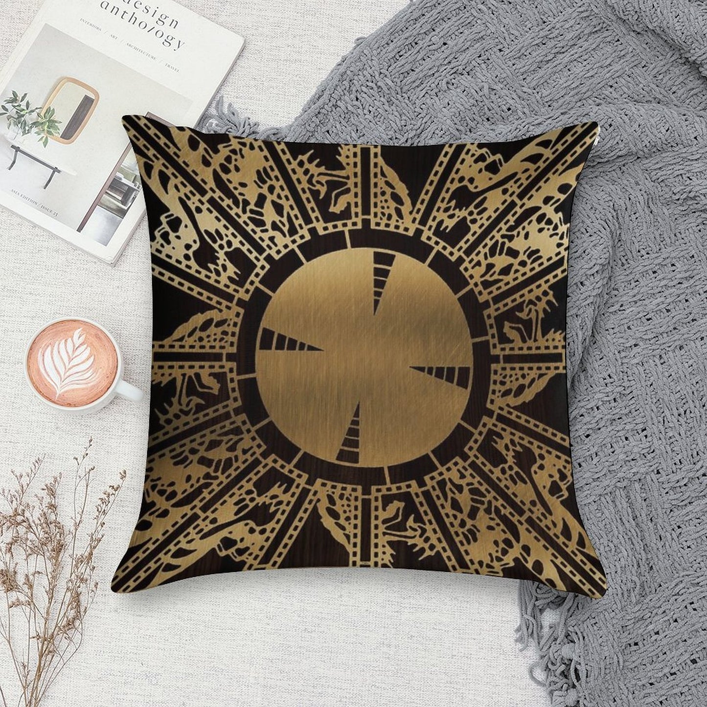 Lament Configuration Side A Soft Washable Throw Pillow