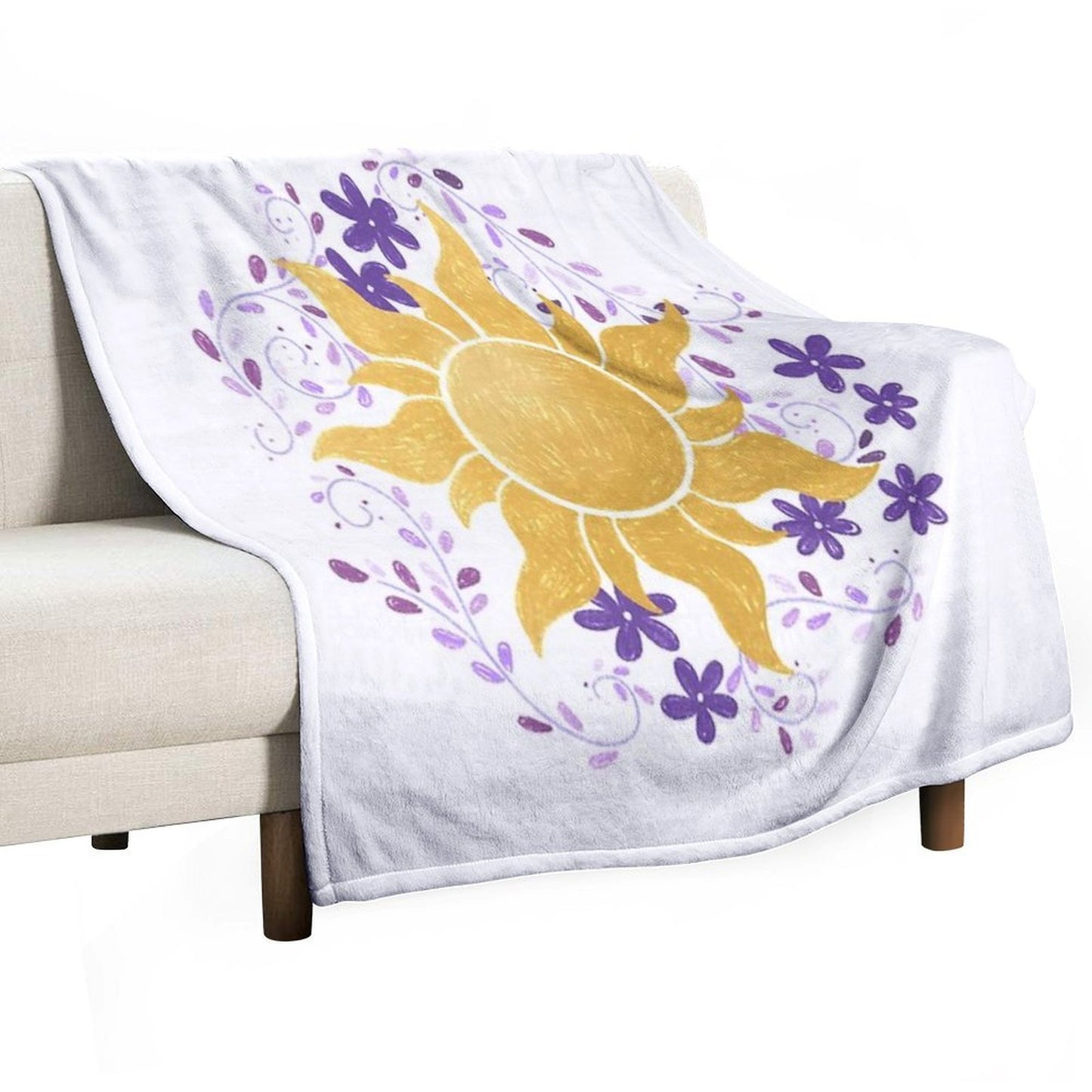 Sun Princess Compact Throw Blanket