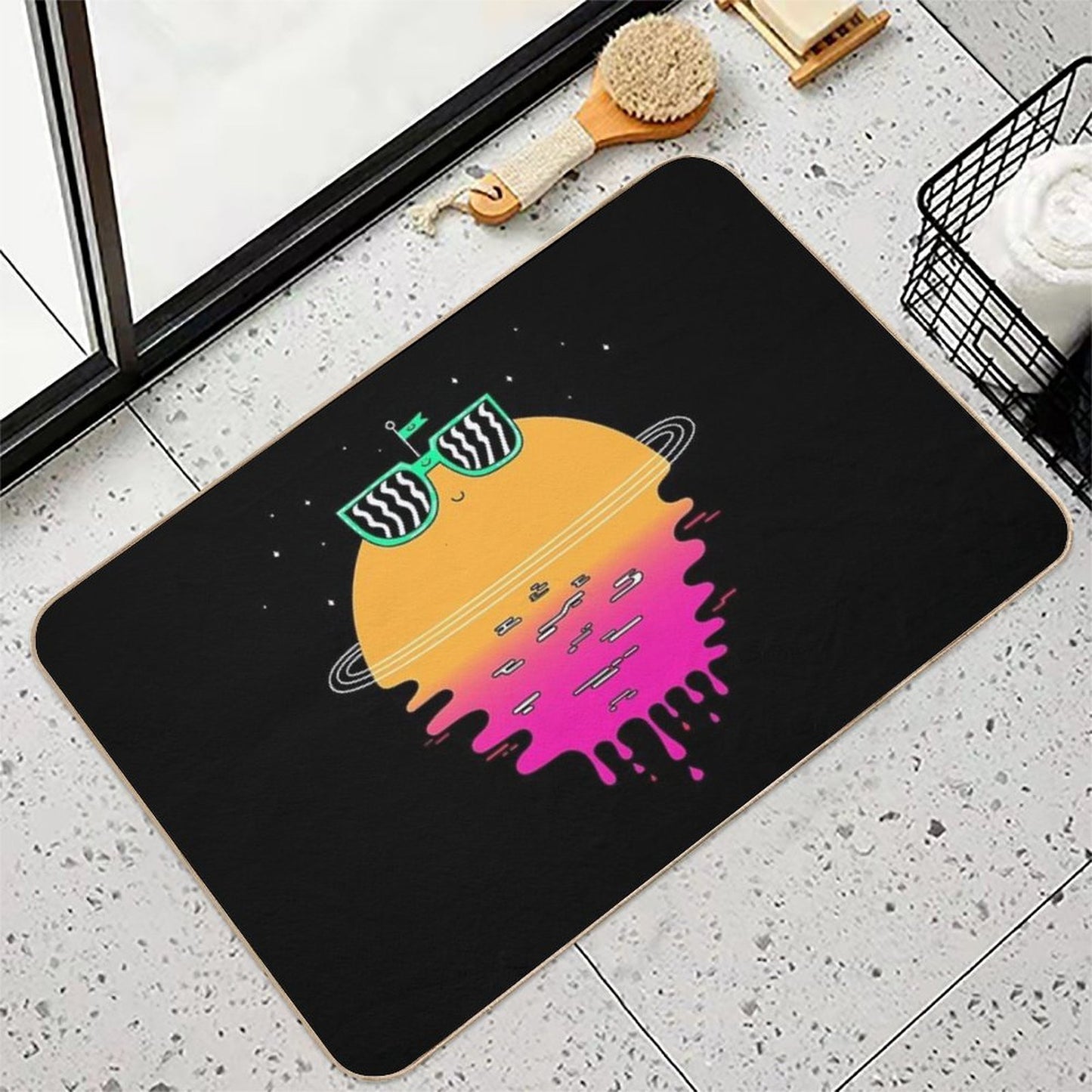 Happy Sunset  Eco-Friendly Bath Mat