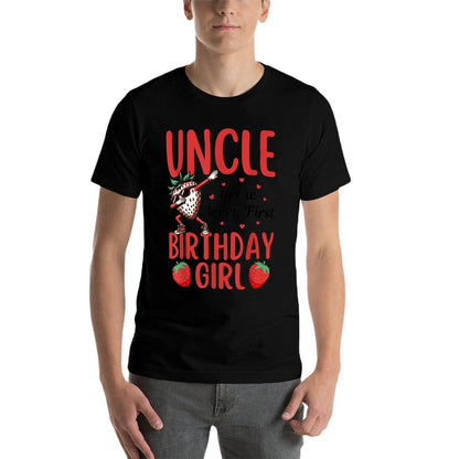 Uncle of The Berry First Birthday 1st Strawberry Girls Kids  Relaxed-fit T-Shirt