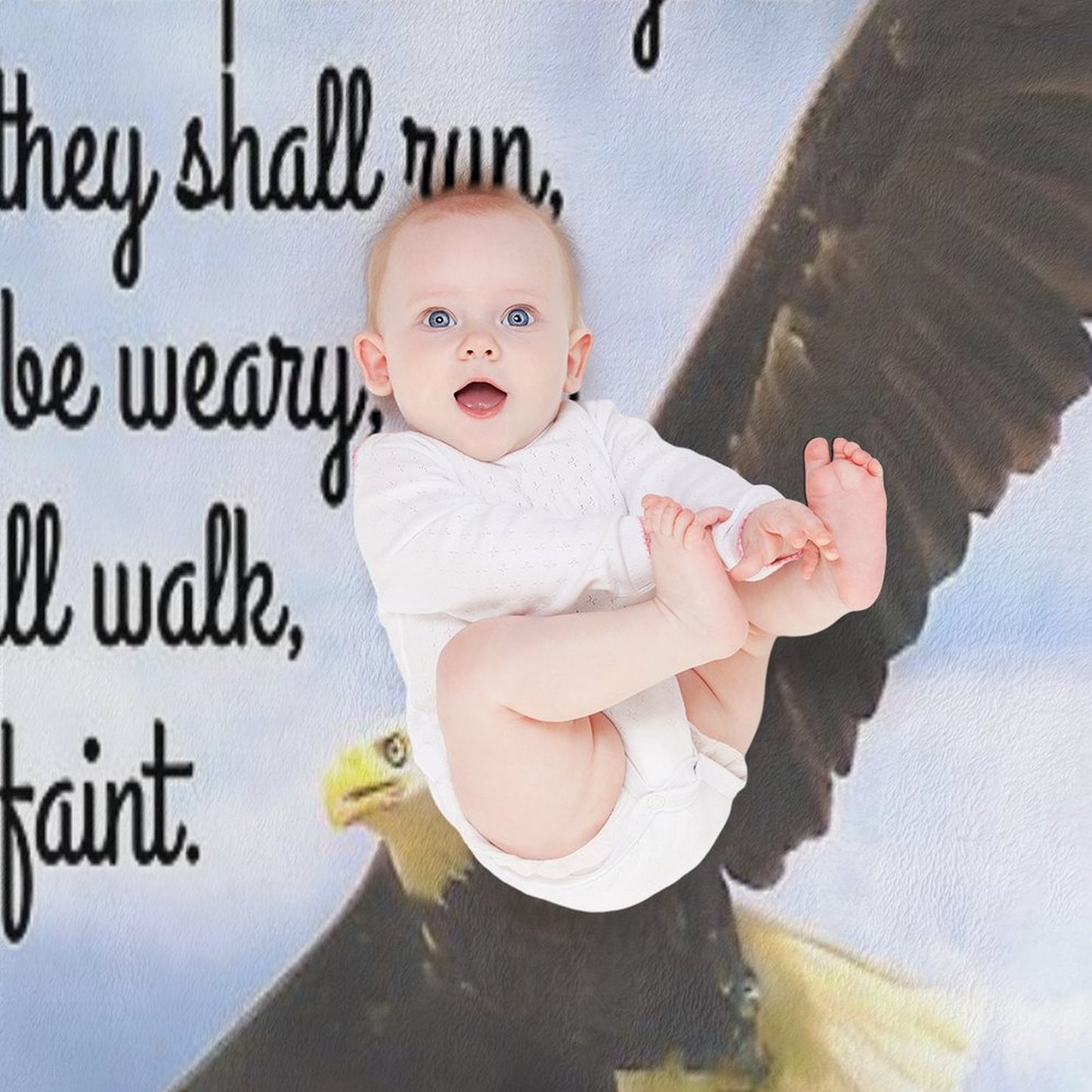 Isaiah 4031 Gift-ready Throw Blanket