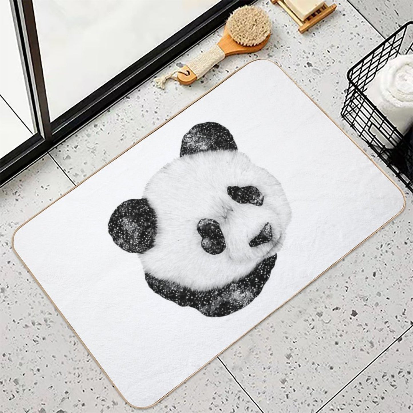 Cosmic Panda  High-Traffic Bath Mat