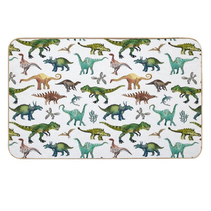 Dino-Mite Dreams for Kids  Trendy Dinosaur Pattern  Unique Gift Idea.  Anti-Trip Bath Mat
