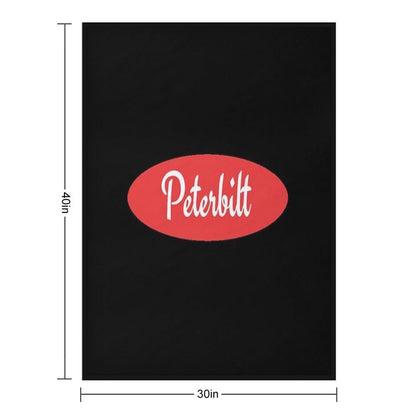 Peterbilt Eco-conscious Throw Blanket