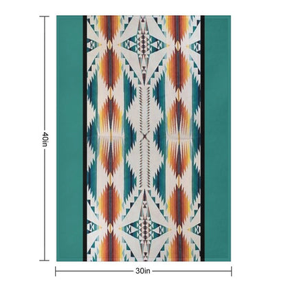 Navajo Blanket,southwestern Art,native American Art,indian Art,arizona,dessert,geometric Pattern,bow And Arrows,cowboys And Indi Gift-ready Throw Blanket