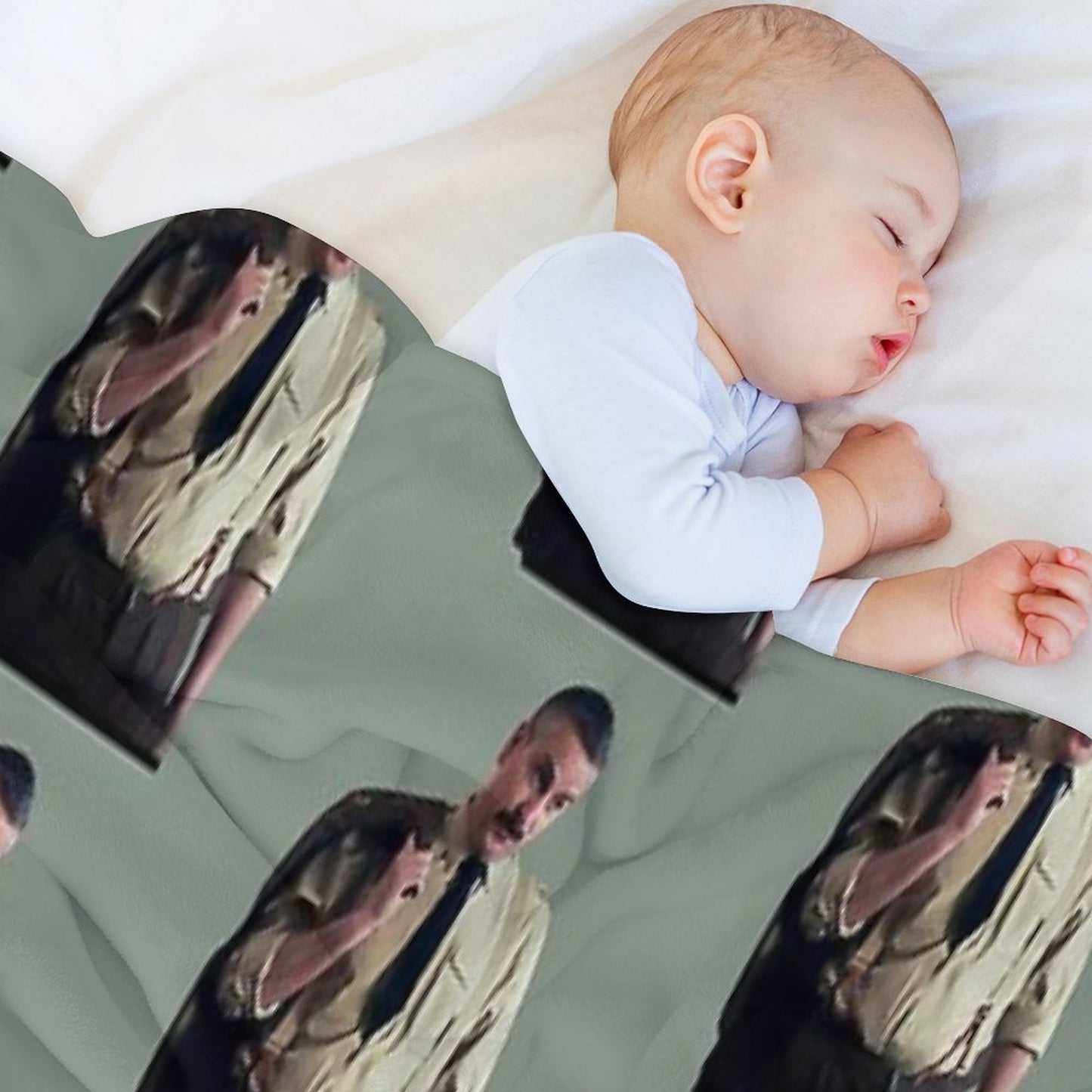 BBC Ghosts The Captain Durable Throw Blanket